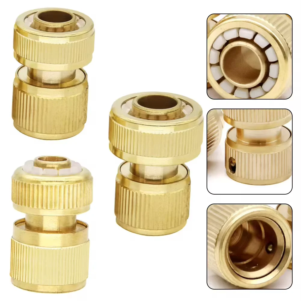 

Переходник для водяного шланга, соединитель для шланга для капельного орошения, садовый латунный адаптер, кран для шланга, быстроразъемное соединение, разъем адаптера 1/2 Быстрая доставка 4-6 дня Прибытие Бесплатная до