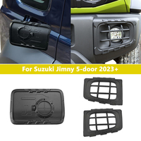 Fuel Tank Cap Trim Front Fog Light Hood for Suzuki Jimny 5-door 2023 2024 Light Cover Car Styling Exterior Accessories ABS