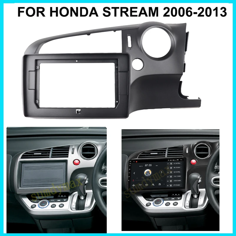 

10.1 inch Car Radio Fascia Panel for Honda STREAM 2006-2013 big screen 2 Din android Car Radio Fascia Frame