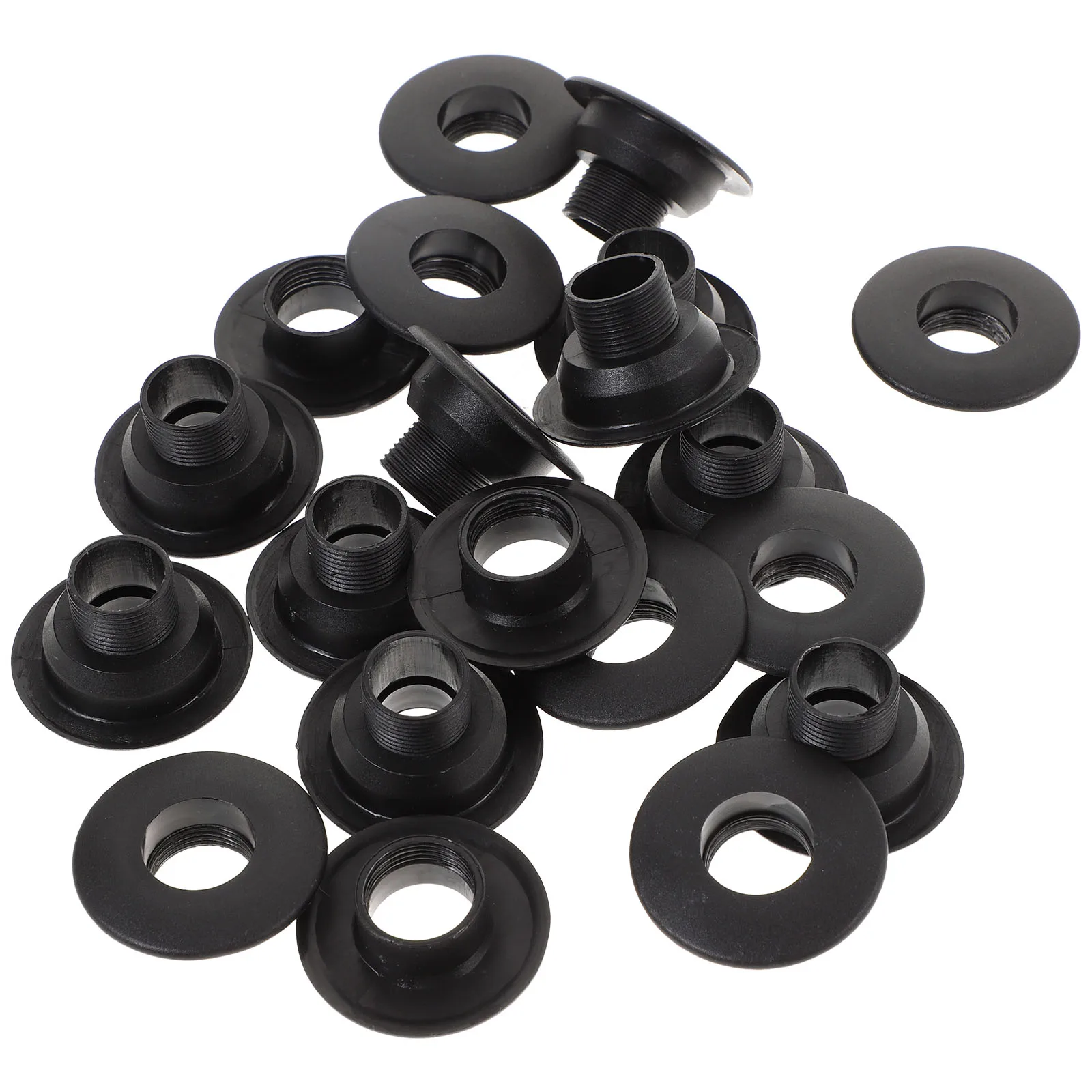 

10 set 10 Set Foosball Table Accessories Football Machine Rod Bearing Black Durable Replacement Bearings Mini Table Football