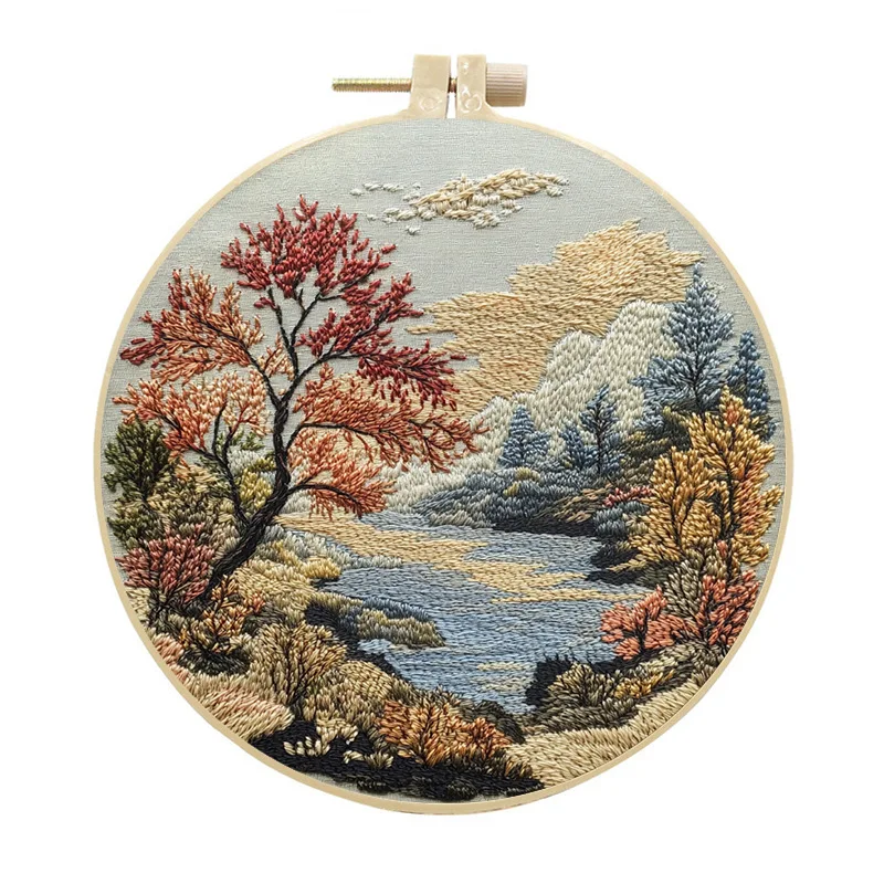 Nature Scene Embroidery Kit 6