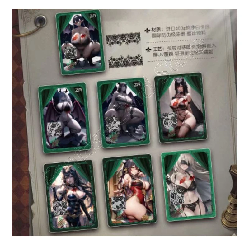 Sexy ACG Card New ‘beauty Kill’ Goddess Story Limited Sale Nude Black Silk Sexy Girls Big Breasts and Perky Butt Adult Hobbies