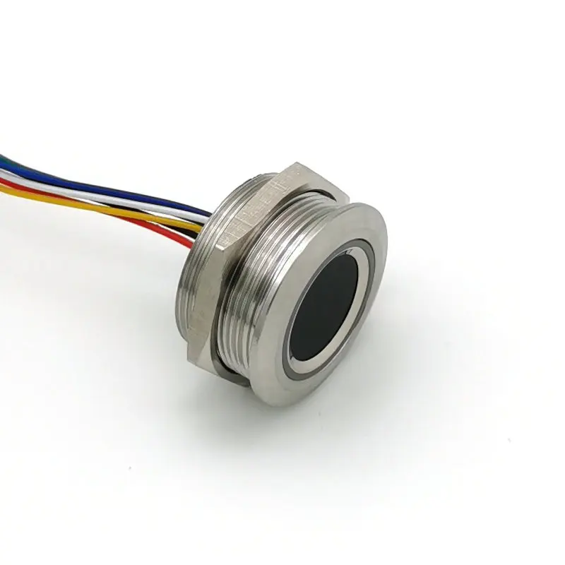 Capacitor impermeável circular do metal R503, módulo da identificação do fingerprint