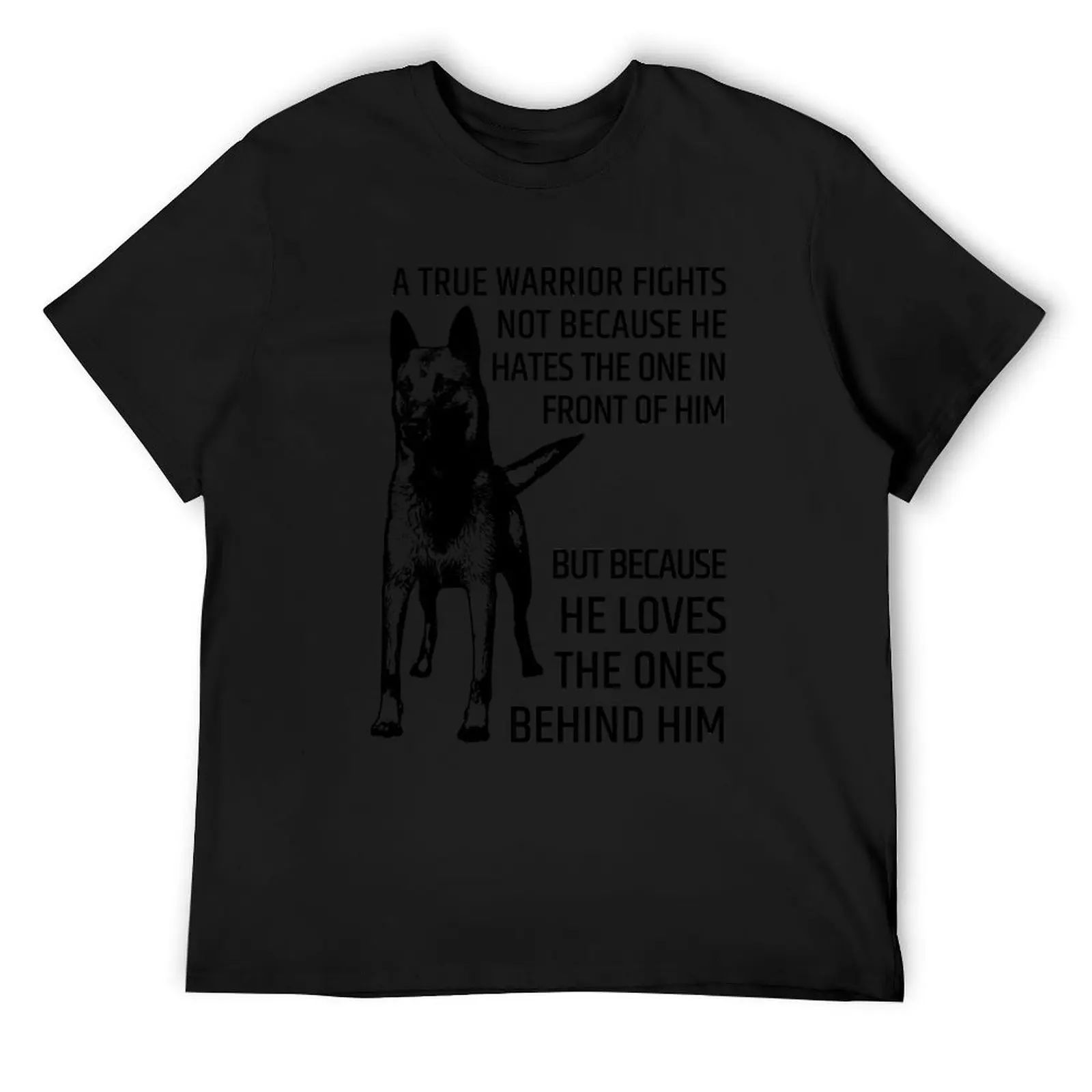 Belgian shepherd - Malinois T-Shirt Blouse graphics men clothings