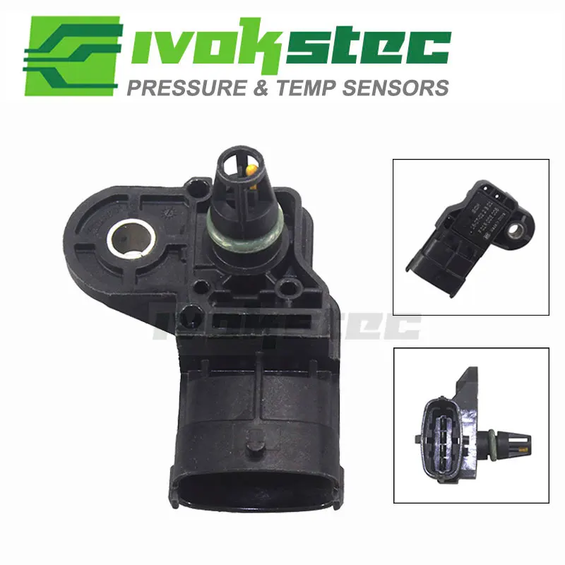 MAP Sensor Intake Air Pressure Sensor for CHANGHE 468QL11100800 FOTON E049166000091 JAC 1026060GG020 LIFAN A3614300 F01R00E005