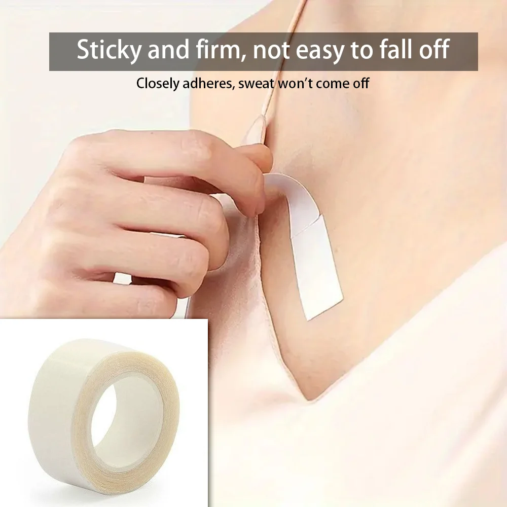 

Противосветовая двусторонняя лента, невидимая лента, противоскользящая лента для женского нижнего белья, фиксирующая лента для платья, лента для спортивной одежды с защитой от падения.