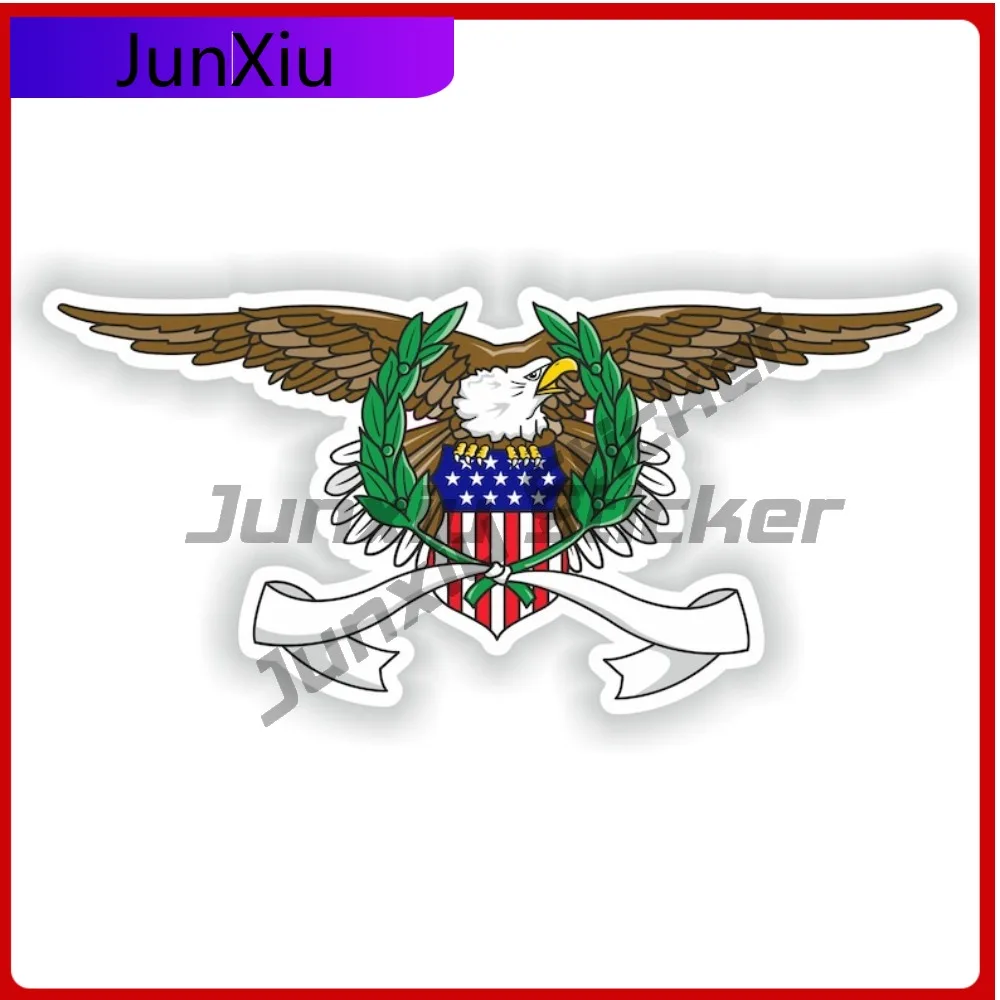 

Usa Eagle Stickers Waterproof Vinyl Decals Car Scratch Cover Sticker Auto Rv Stickers Decals Front Bumper Funny Decoration Acces