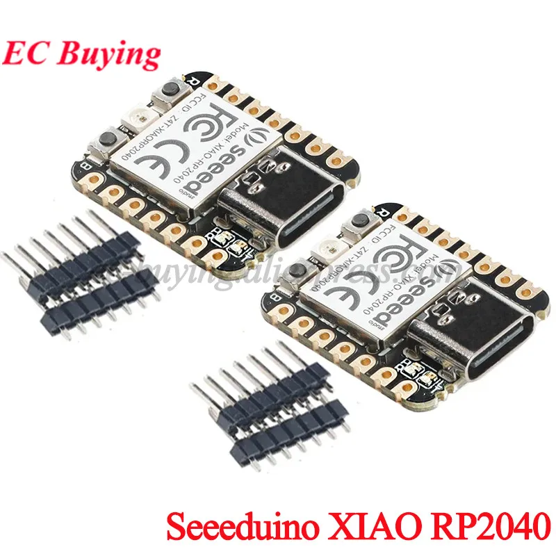 10Pcs/1pc Seeeduino Seeed studio XIAO RP2040 Raspberry Pi Chip Development Board Module For Arduino/MicroPython/CircuitPython