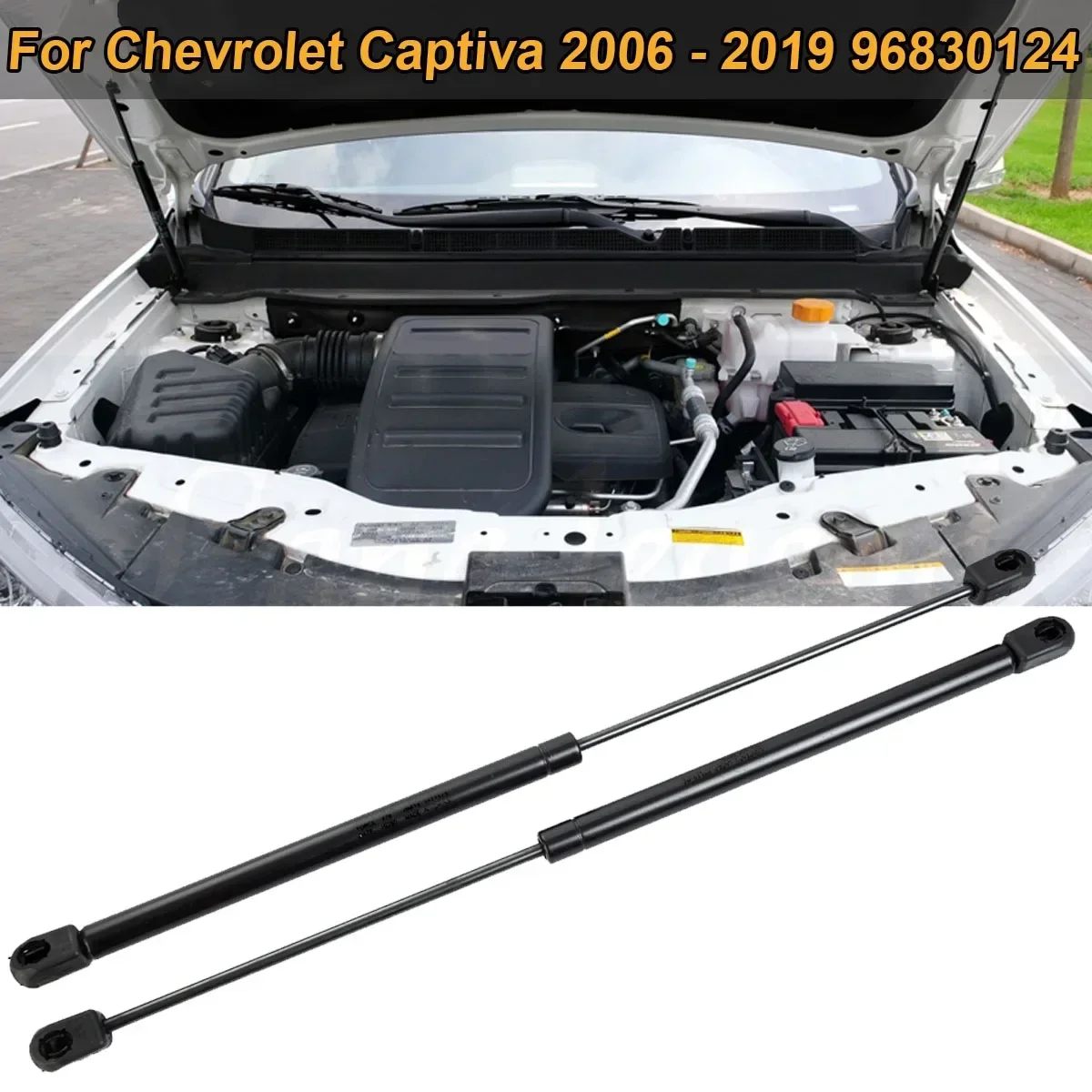 96830124 Front Bonnet Hood Gas Struts Bars Spring Shock Support Lift Rod For Chevrolet Captiva 2006 - 2019 Car Accessories