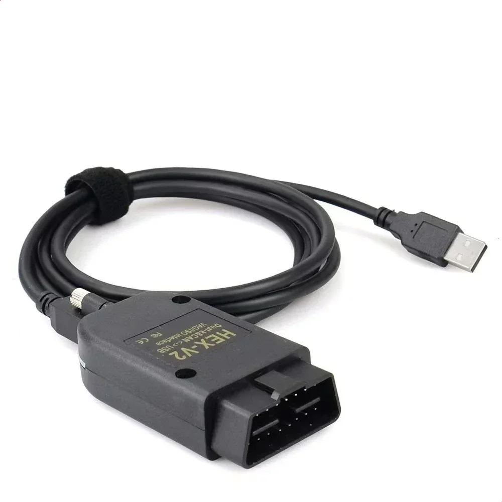 2024 V24.5 Latest2024 ForVcsS ForVaGCOM Scanner Diagnostic Cable HEX/hex V2 OBD V23.11 FOR V-w/AUDI/Skod Seat software 23.3.1