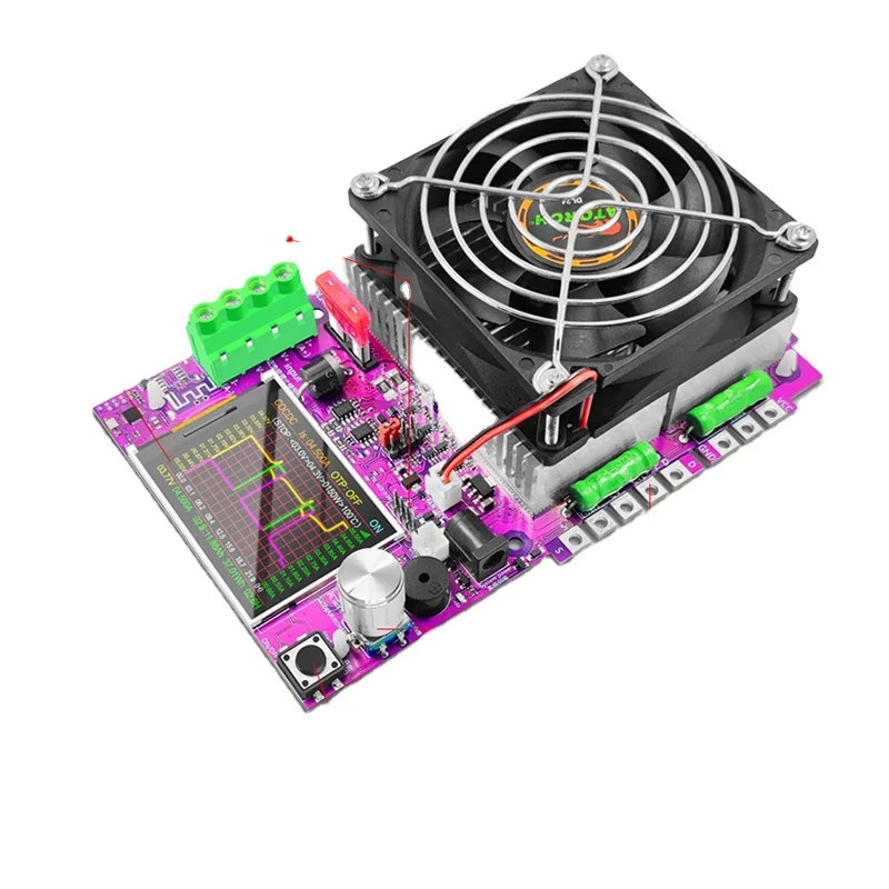 DL24EW 150W Wireless Connectivity Smart Power Electronic Load Tester DC USB 18650 Voltage Current 48V Battery Capacity