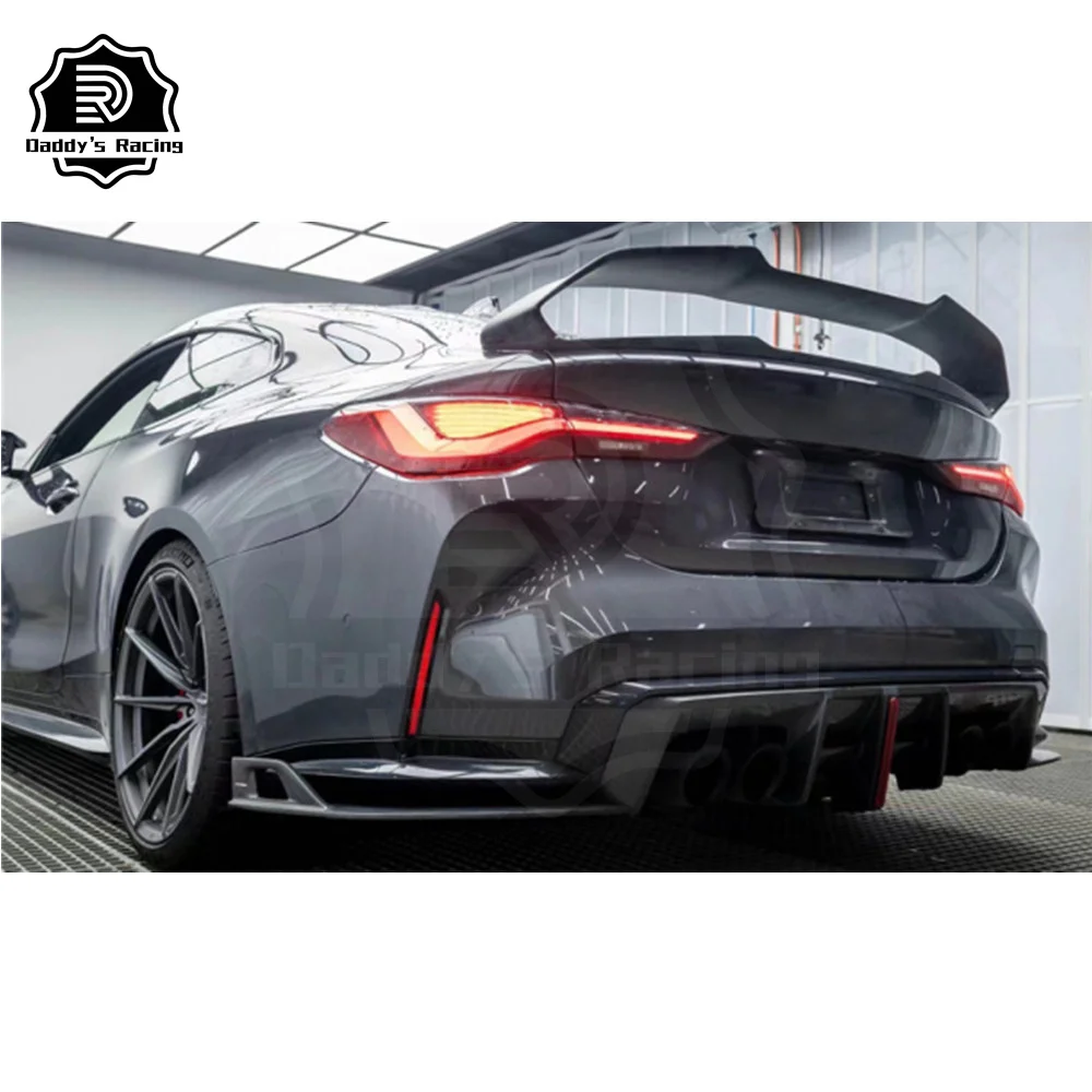 

A Style Carbon Fiber Rear Trunk Spoiler Wing Fit For G82 G22 M4 GT Wing High Quality