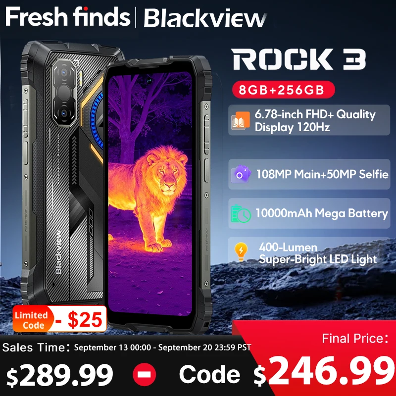 Blackview ROCK 3 Rugged Phone Review: Specs & Features