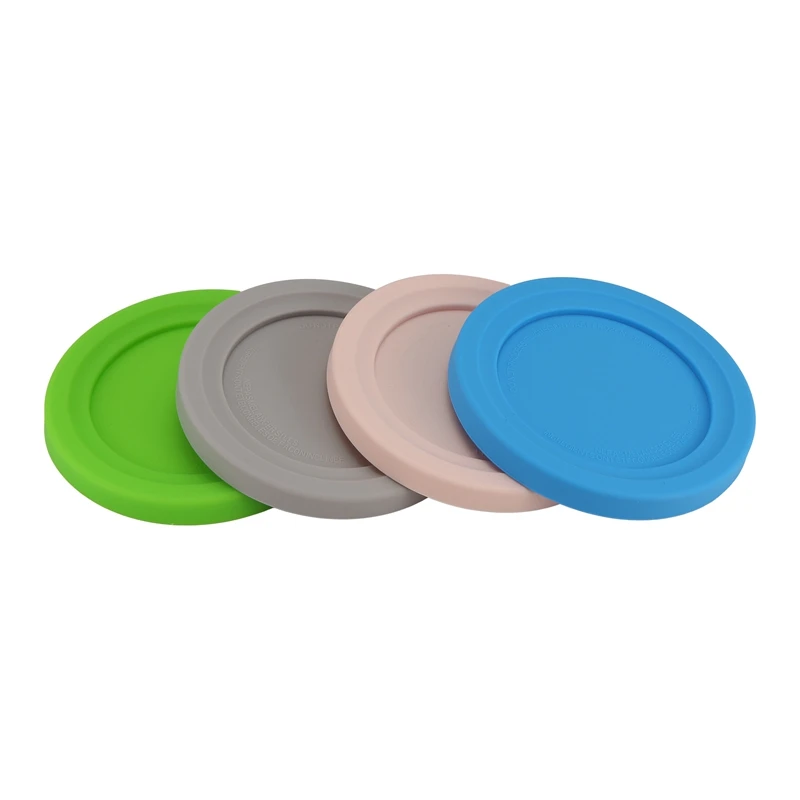 

4Pcs Round Lids Replacement, Can Lids Covers For Ninja Creami NC299AMZ NC300 NC301 Series Ice Cream Containers Lids