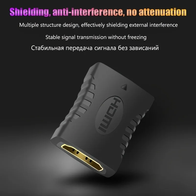 1-2PCS 4K HDMI Extender Female To Female Converter Extension Adapter For Monitor Display Laptop PS4/3 PC TV Hdmi Cable Extension