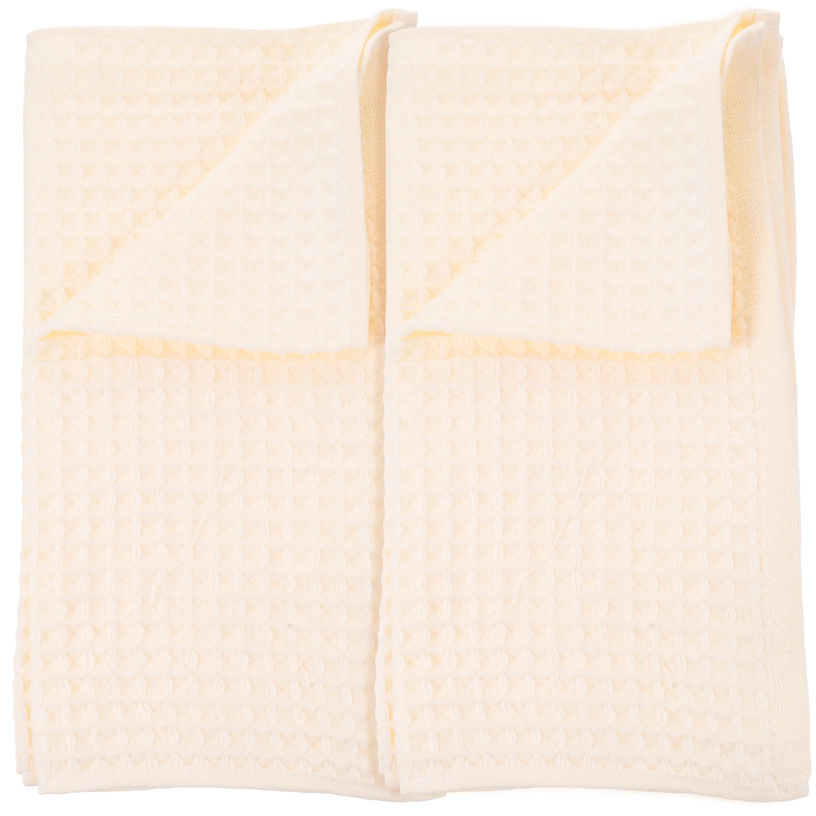 

6Pcs Kitchen Towel Set Waffle Cotton Highly Absorbent Drying Bathroom Face Bath Towels Spa Fitness Lint Free