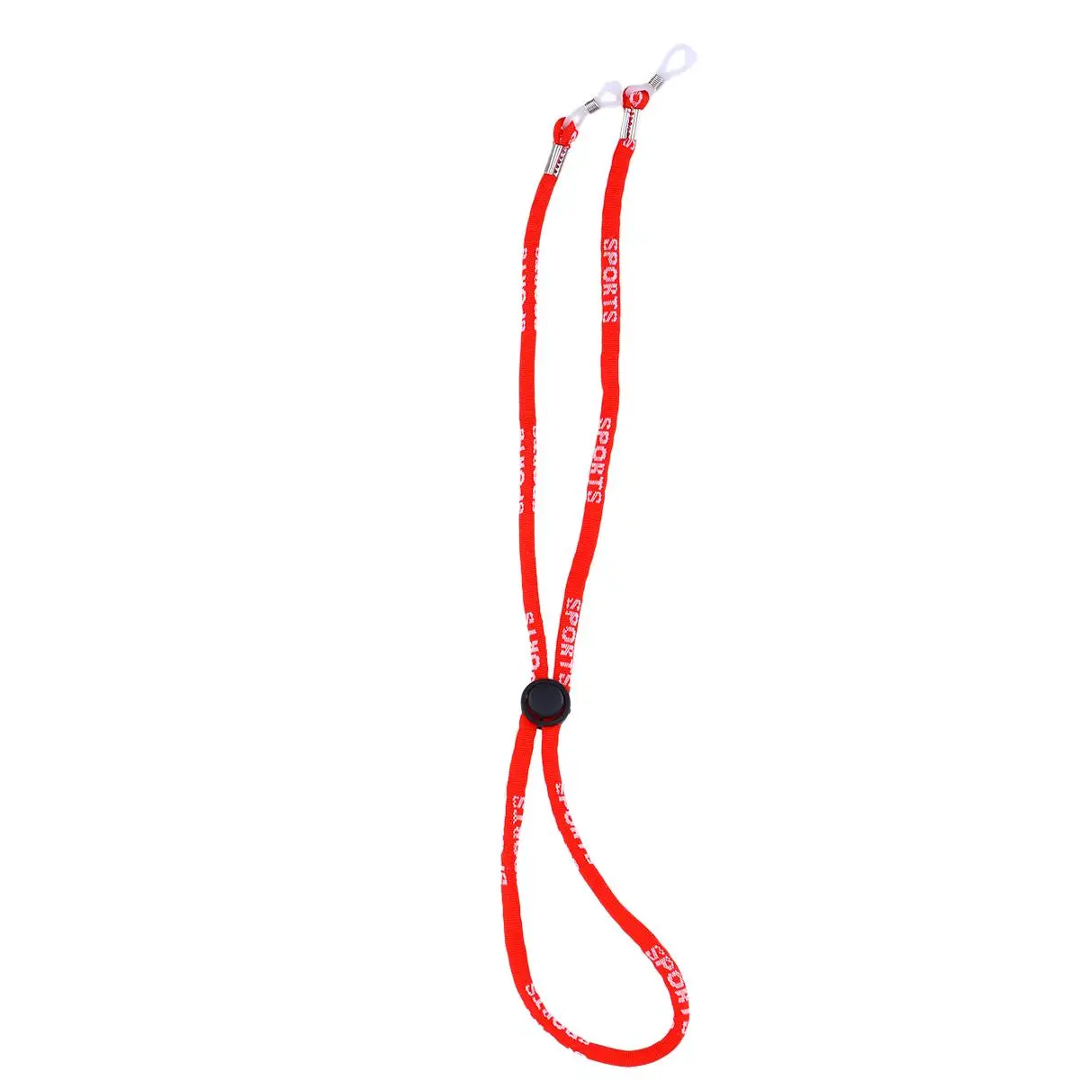 Eyeglasses Strap Durable Anti Slip Adjustable Glasses Holder Cord Red for Men Child Sports Running Hiking Cycling Eyewear