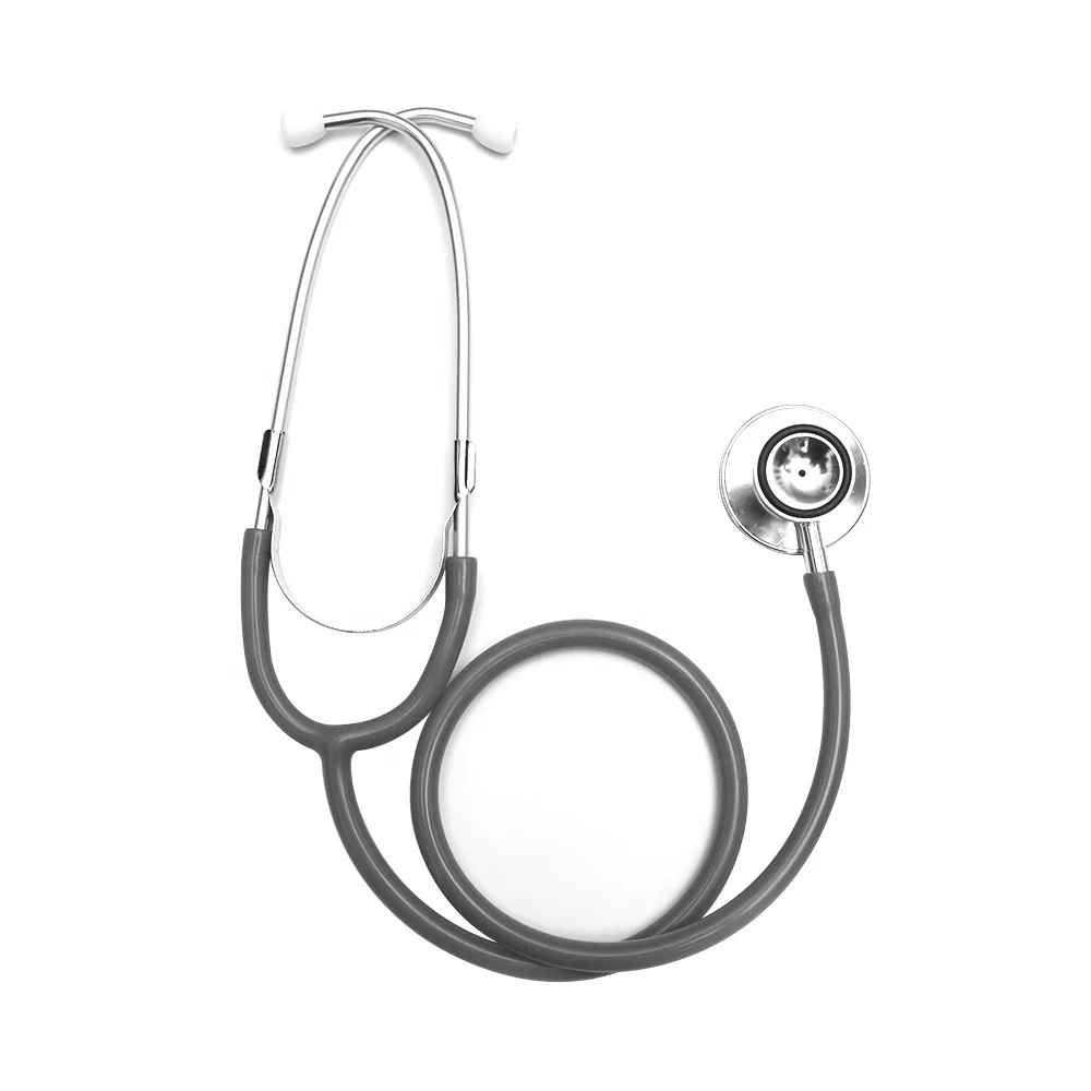 

SC002 Medical Physical Examinations Multiple Color Aluminum Doctor Nursing Use Manual Aluminum Cardiology Dual Head