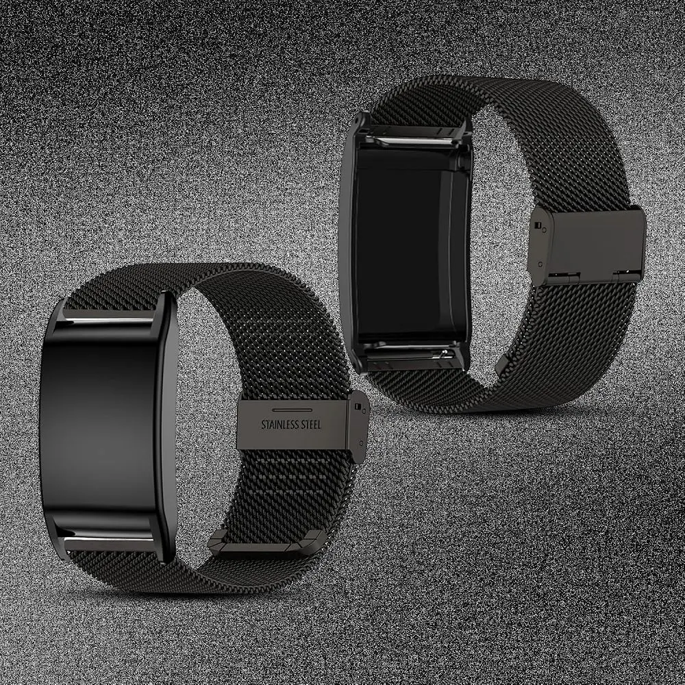 

for Whoop 4.0 Watch WStrap Stainless Steel Milanese Band with PC Case for Whoop 4.0 Wristband Fitness Tracker Replacement Straps