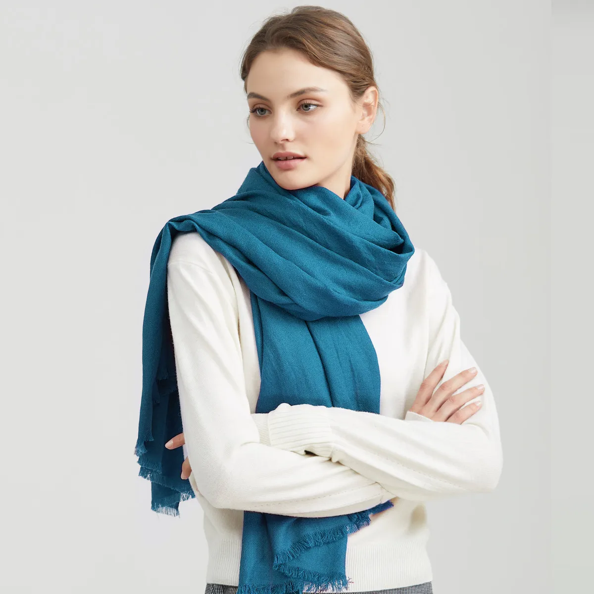 2024 cachecol feminino moda marca de luxo inverno cachecóis para senhoras casacos das mulheres cachecóis de inverno bufandas invierno mujer