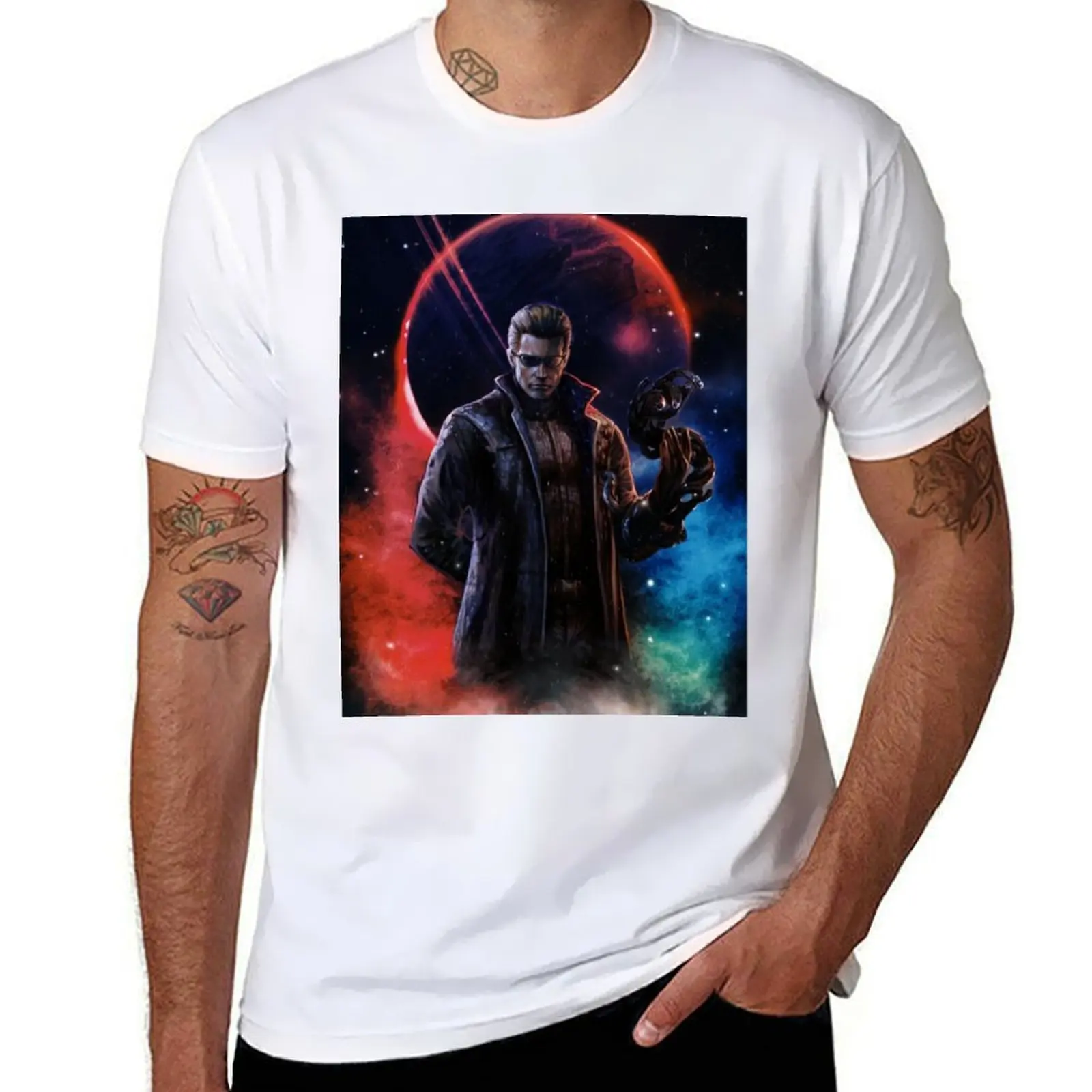 

Space Odyssey Wesker T-Shirt anime t shirts for man mens graphic t shirts T-Shirt