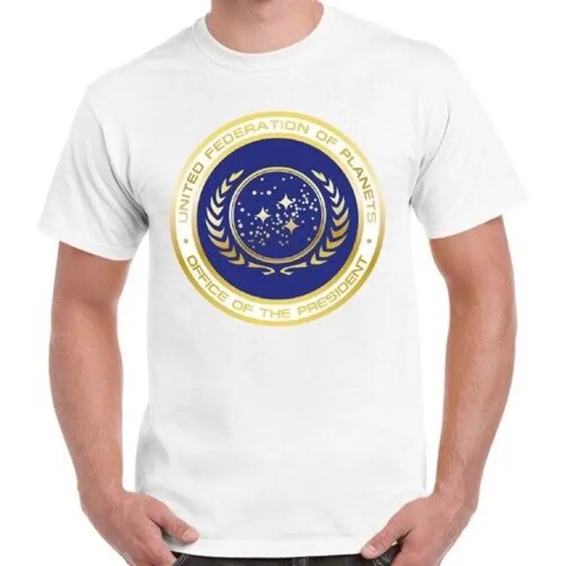 Vereinigte Föderation der Planeten Logo Retro T-Shirt 577