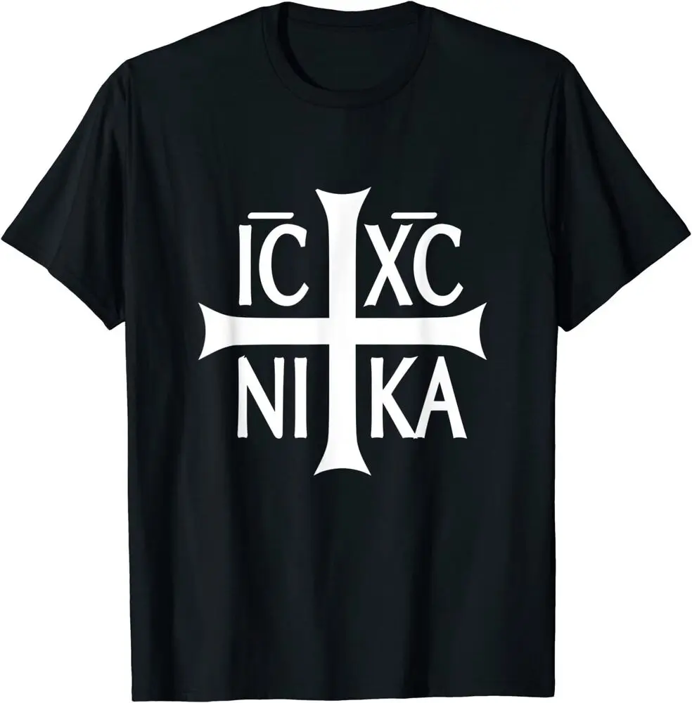 Cross Eastern Christian Greek T-Shirt Anime Graphic T-shirts For Men Clothing Women Tees High Quality 100%Cotton Short Sleeve