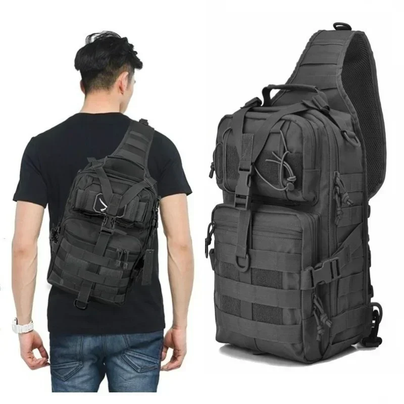 

Tactical Assault Pack Sling Backpack Waterproof EDC Rucksack Bag for Outdoor Hiking Camping Hunting Trekking Travelling