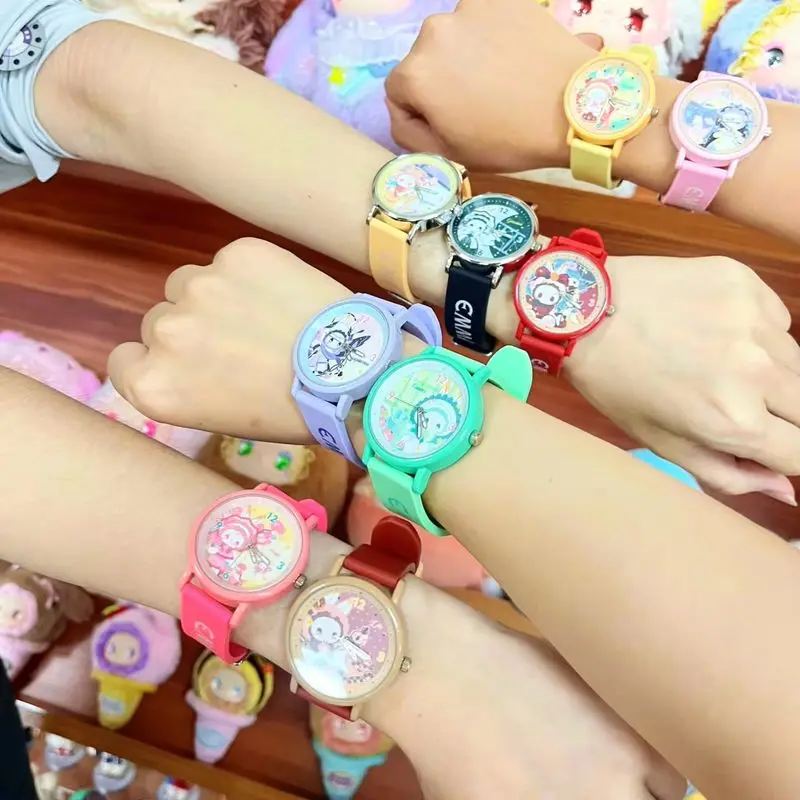 إيما اثني عشر كوكبة سلسلة صندوق أعمى ساعة لطيف الكرتون الأطفال التصميم الإبداعي المتخصصة ساعة مفاجأة صندوق غامض هدية #4