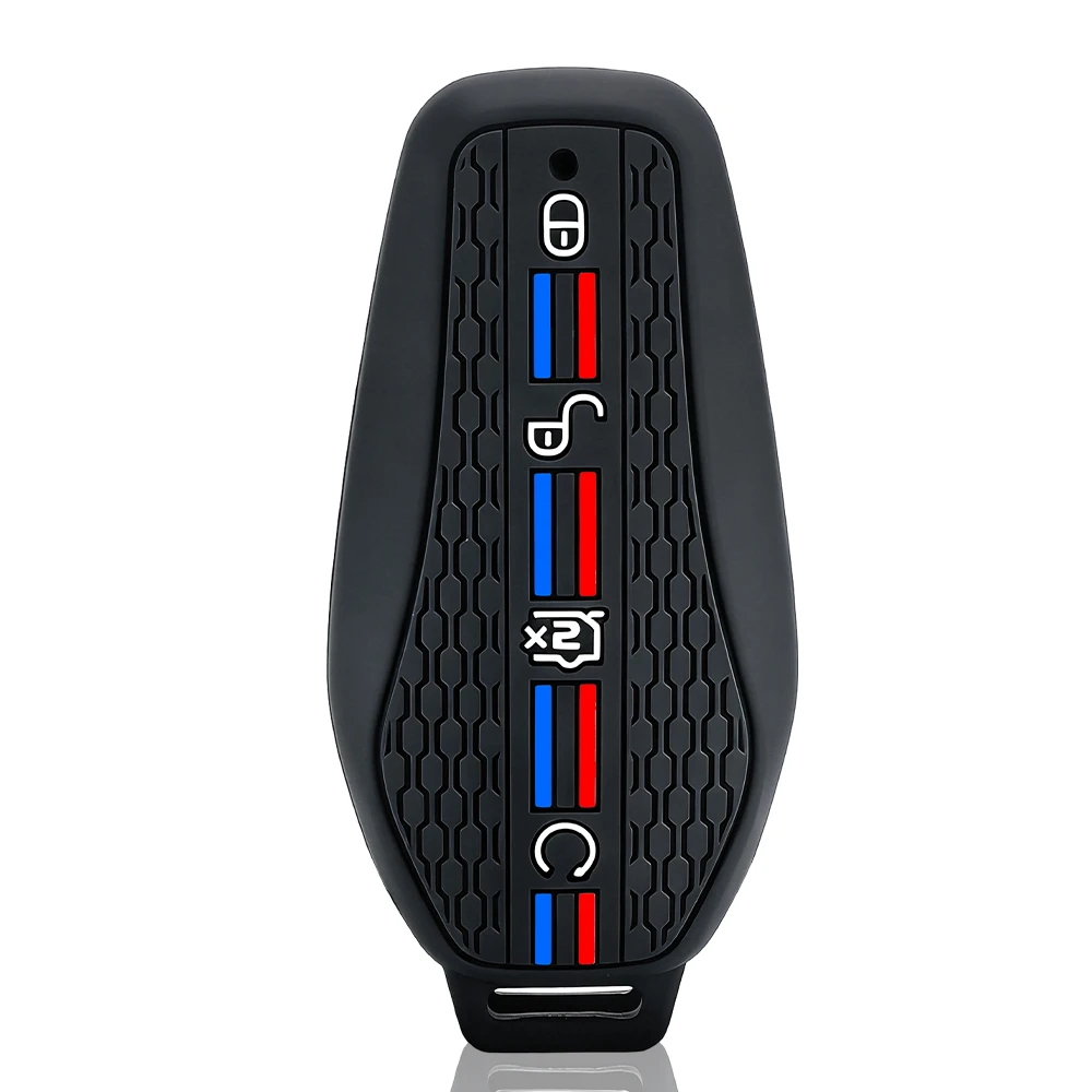 2026 New Silicone Key Case Cover for BYD Song Plus Atto 3 Han EV Tang DM Qin Seal Dolphin Remote Fob Holder Car Accessories