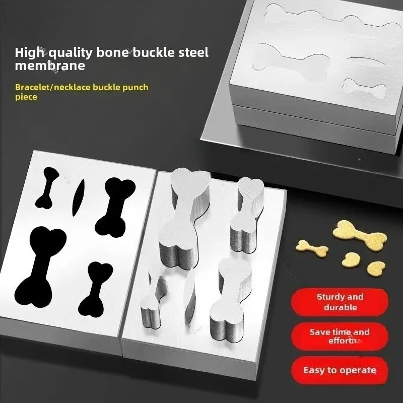 Buckle Puncher Jewelry Necklace Love Buckle Bracelet Steel Die Gold and Silver Processing Gold Tool