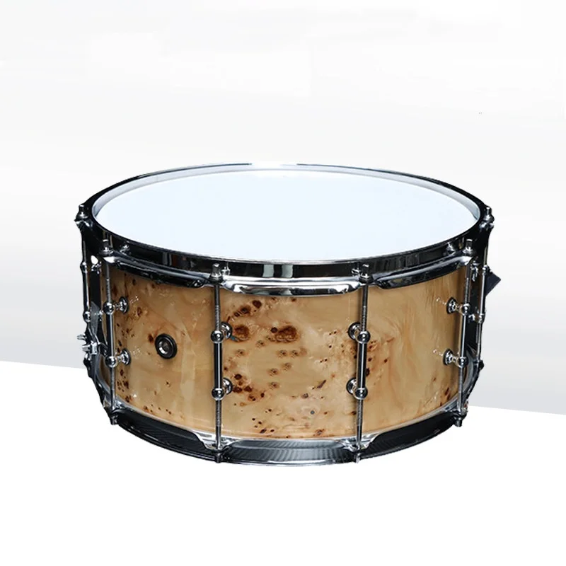 Maple-bark Drums Jazz Percussion Instruments Mixed Shells Small Drums Performances Professional Drums Band Use