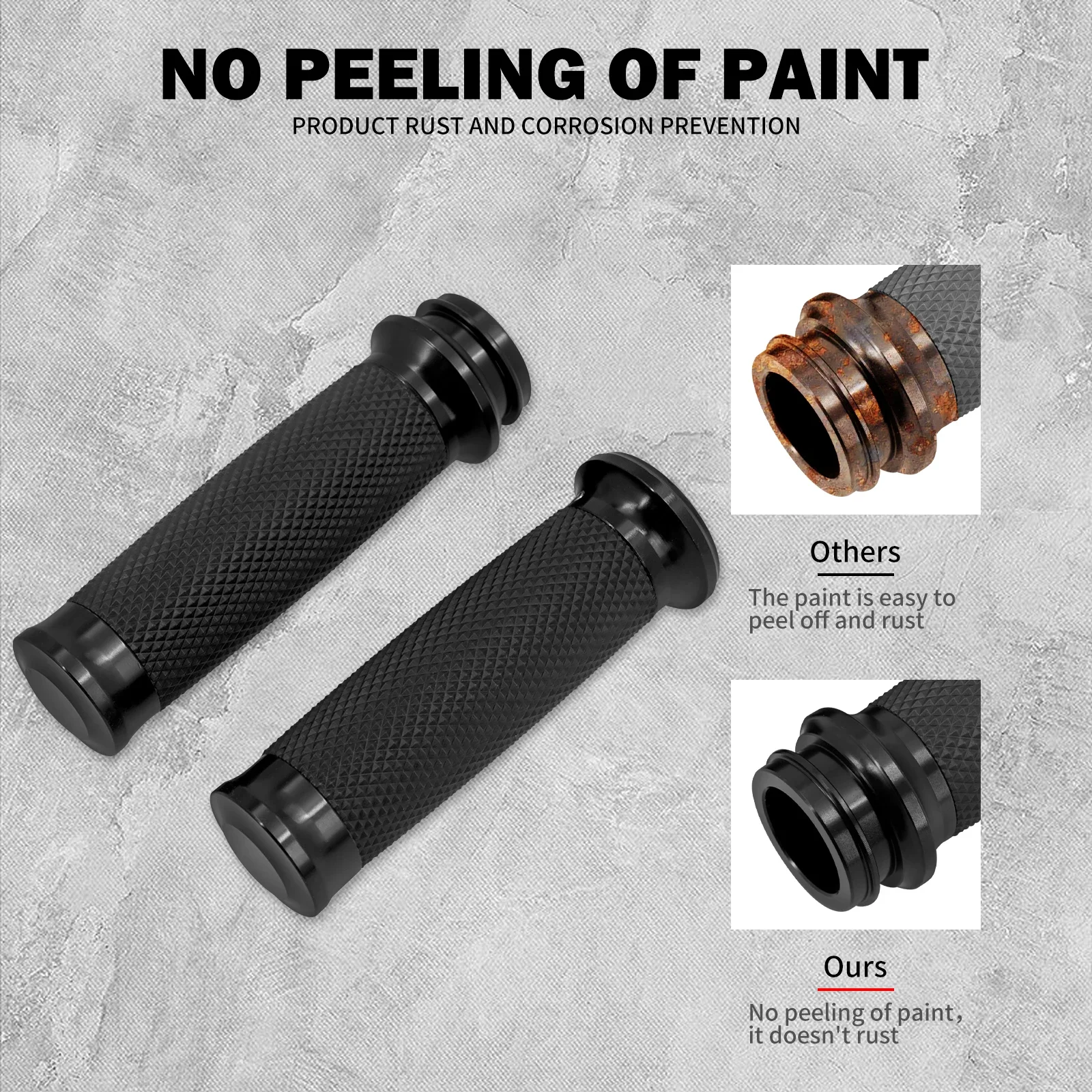 Motorcycle 25mm Grips 1\'\' Universal Electronic Hand Grips Handlebar For Harley Touring Electra Glide Dyna Softail Fat Boy FLHR