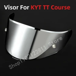 Casco de motocicleta para KYT TT Course, visera protectora, lente, accesorios, parabrisas, TTC, VESC-8, Revo, Capacete