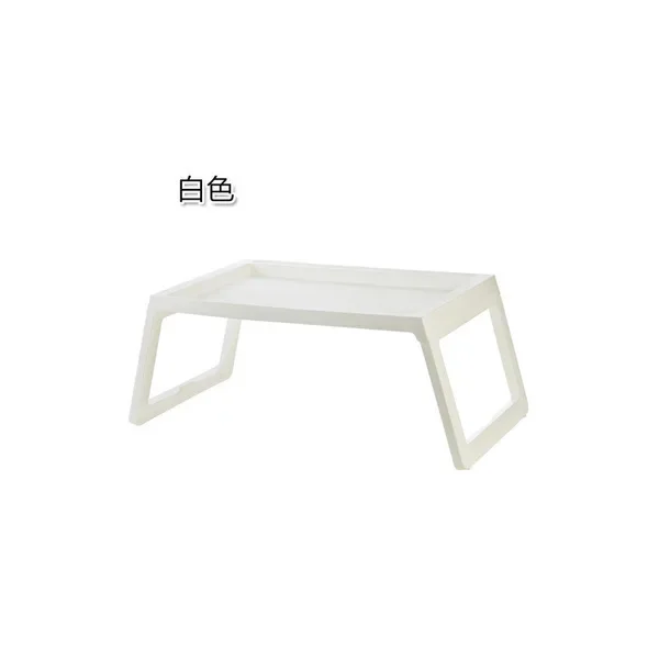 Bed Small Table Home Portable Folding Dormitory Desk Bed Lazy Dining Table Mobile Laptop Table