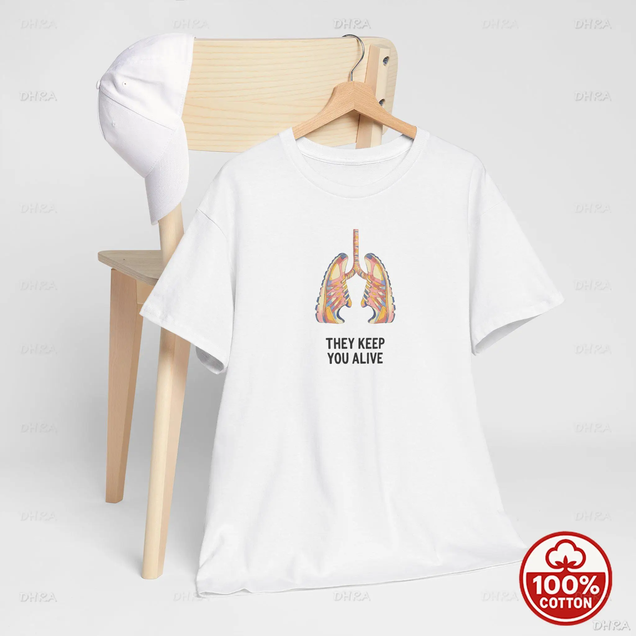 Human Lungs Anatomy T-Shirt – 