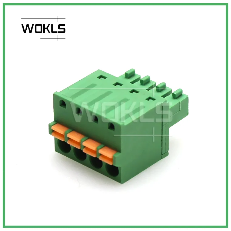 25/50PCS  3.5mm Pitch pluggable terminal block 15EDGKD 3.5 EC350V ECHB350V ECHB350R