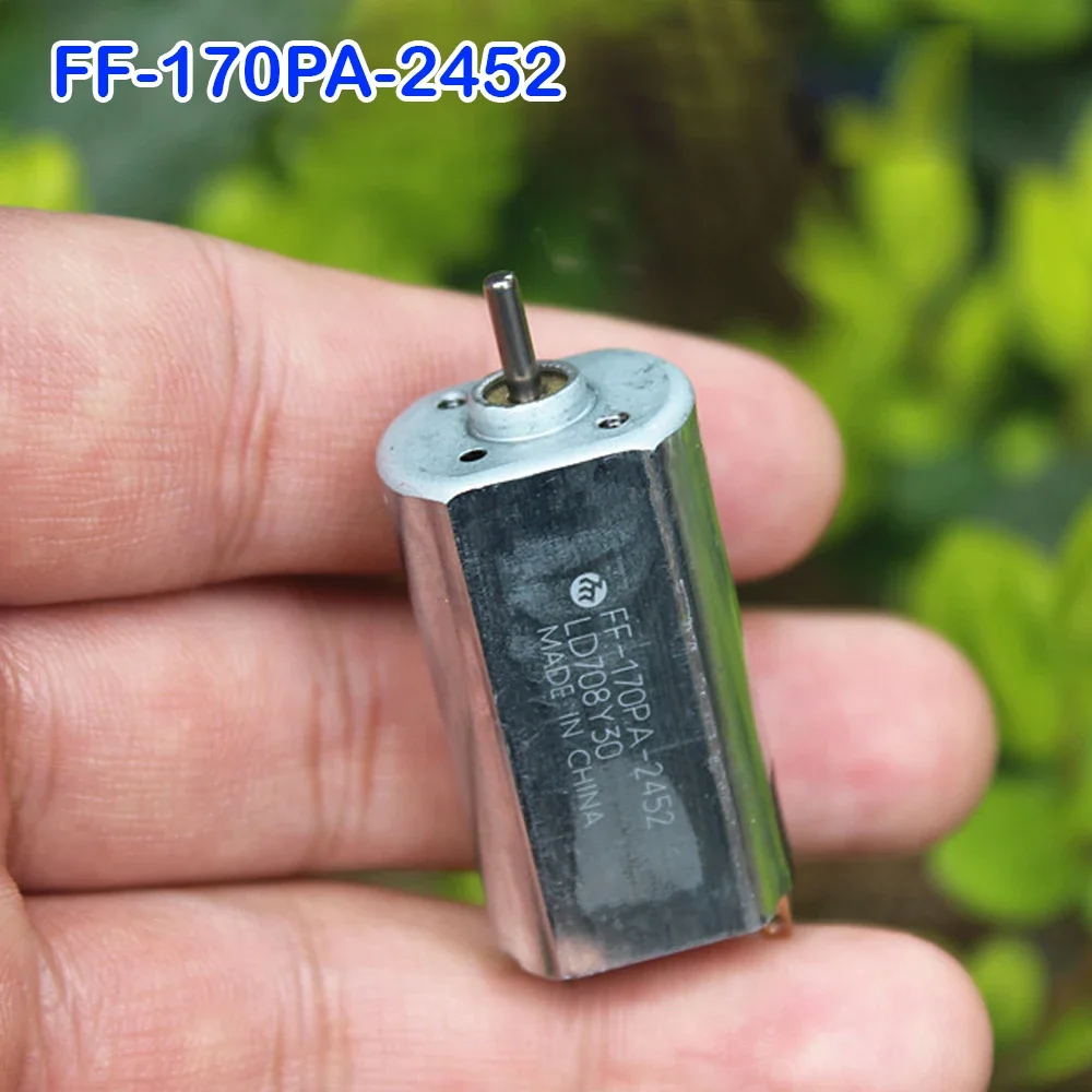 1pcs FF-170PA-2452 Motor DC 1.2V-5V Micro Mini 170 DC Motors for Man's Electric Shaver Toy Model Engine 2.4V 3V 3.2V 3.7V 4.2V