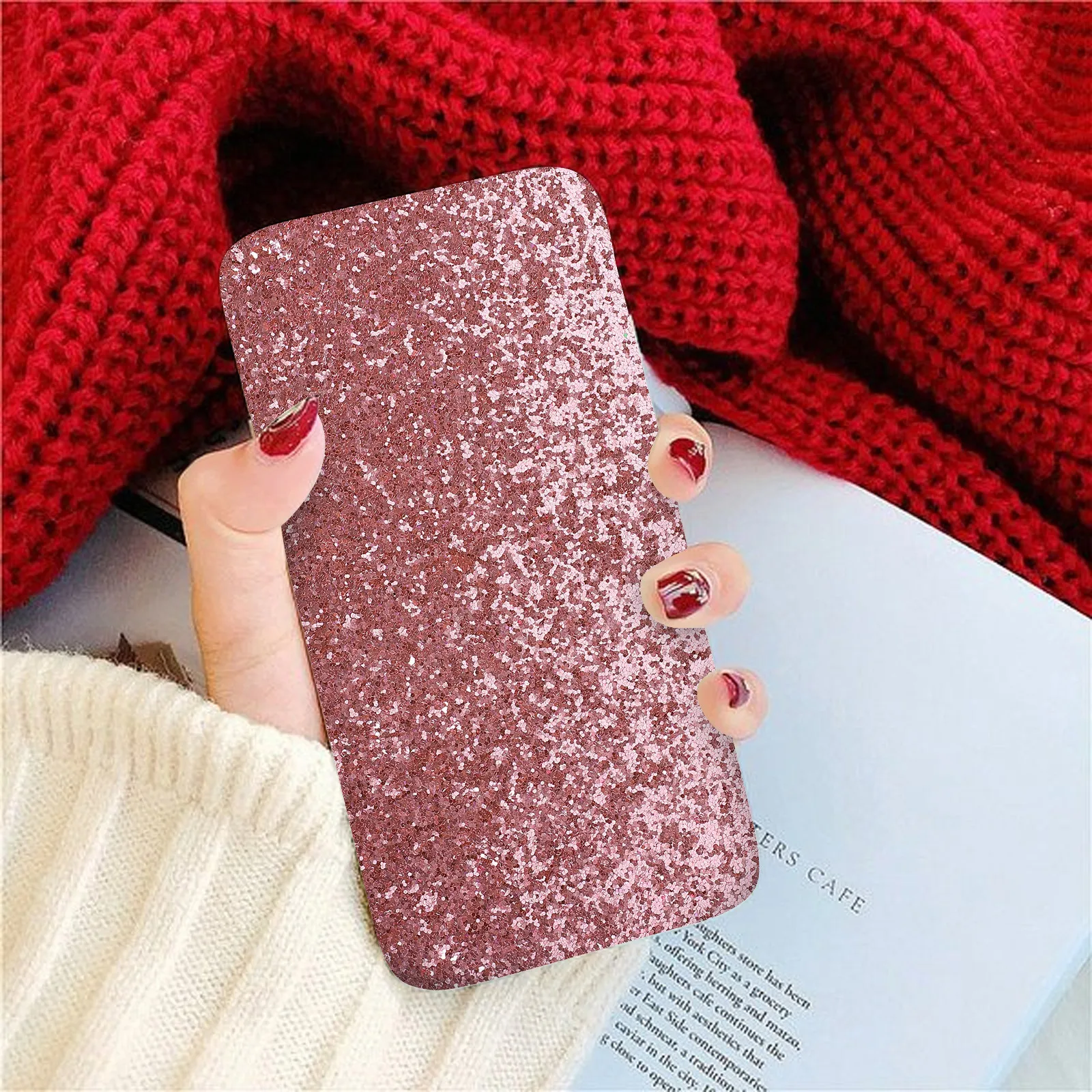 

Shiny Sequin PU Sheet DIY Earring Craft Material for Handmade Jewelry Making Glitter Faux Crafting Supplies