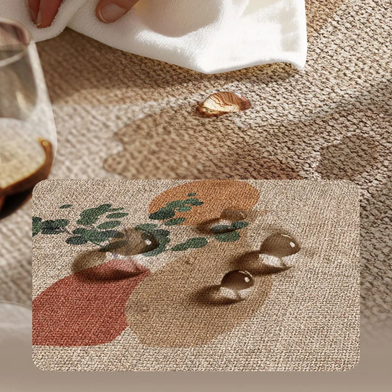 2026 Modern Printing Dust Removal Entrance Mat Thickened 8mm Wear-Resistant Porch Mat High-End Wipeable Floor Carpet for Home