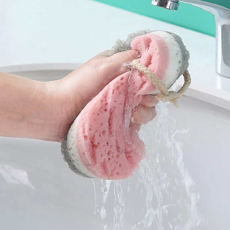 Bath Sponge Brush Shower Skin Clean Massage Soft SPA Foam Dead Skin Remover