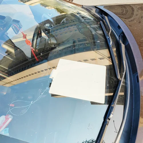 Imagen 2 del producto Para Starlink Mini soporte de coche para salpicadero Kit de montaje Base de succión adhesiva ángulo ajustable sujeción segura soporte de ventosa de coche