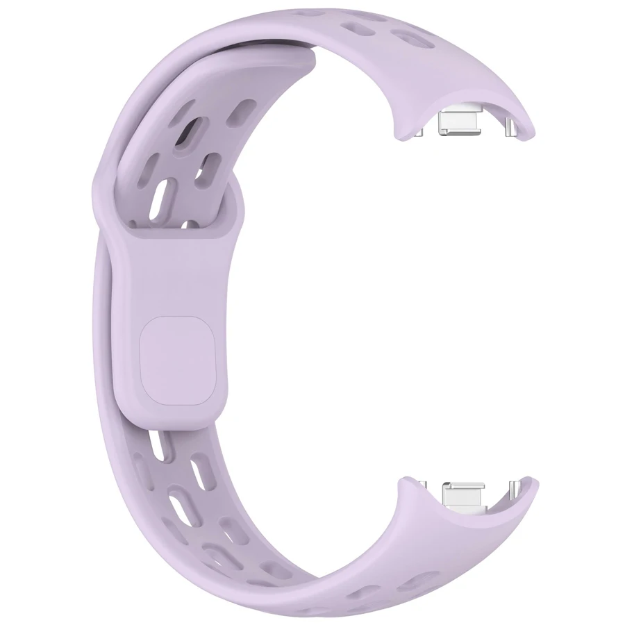 Siliconen bandje voor Xiaomi Band 10 9 8, honingraat ademende smartwatch band vervangende armband voor Xiaomi Mi Band 8 9 10 bandje