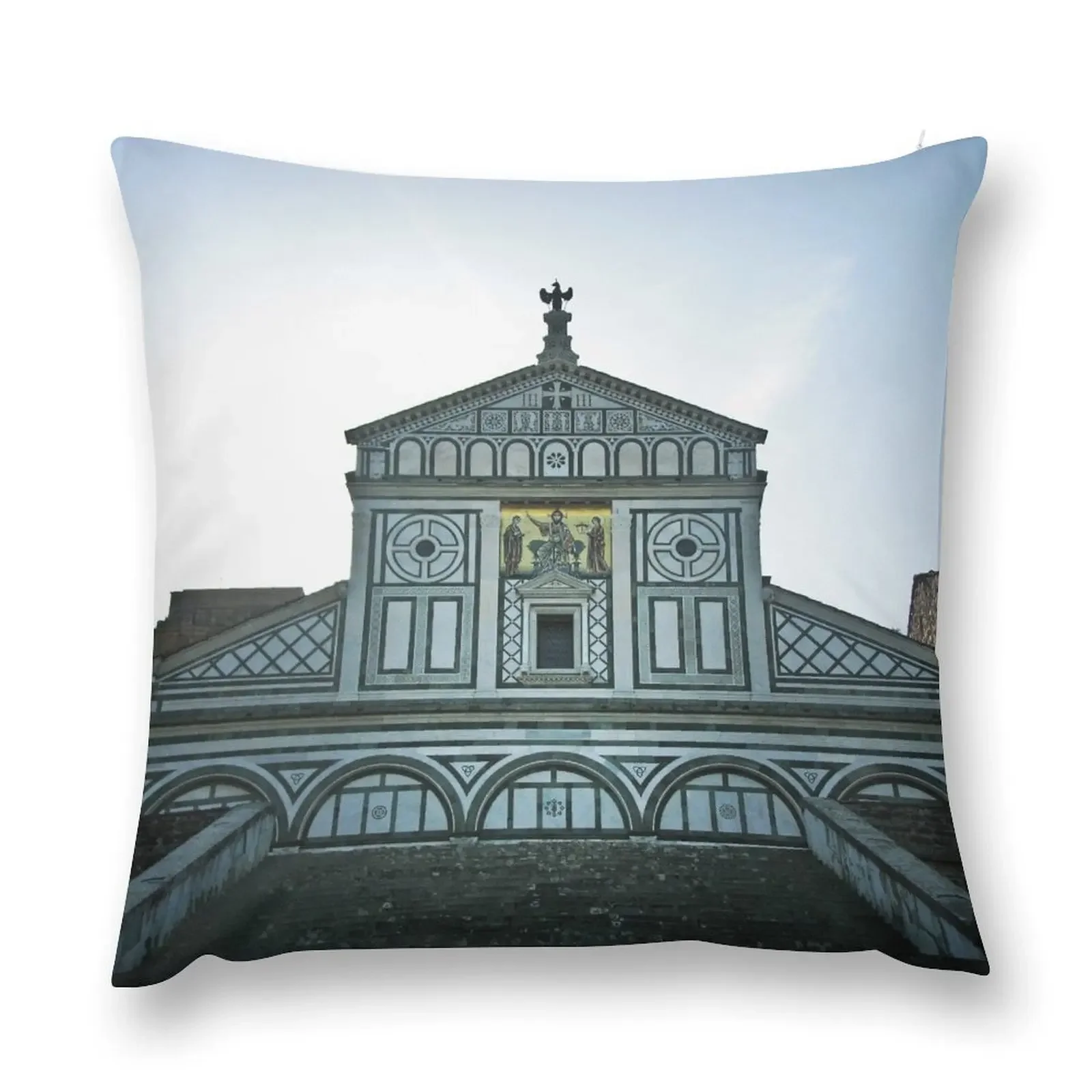 Basilica di San Miniato al Monte Throw Pillow Cushions Home Decor Luxury Living Room Decorative Cushions bed pillows pillow