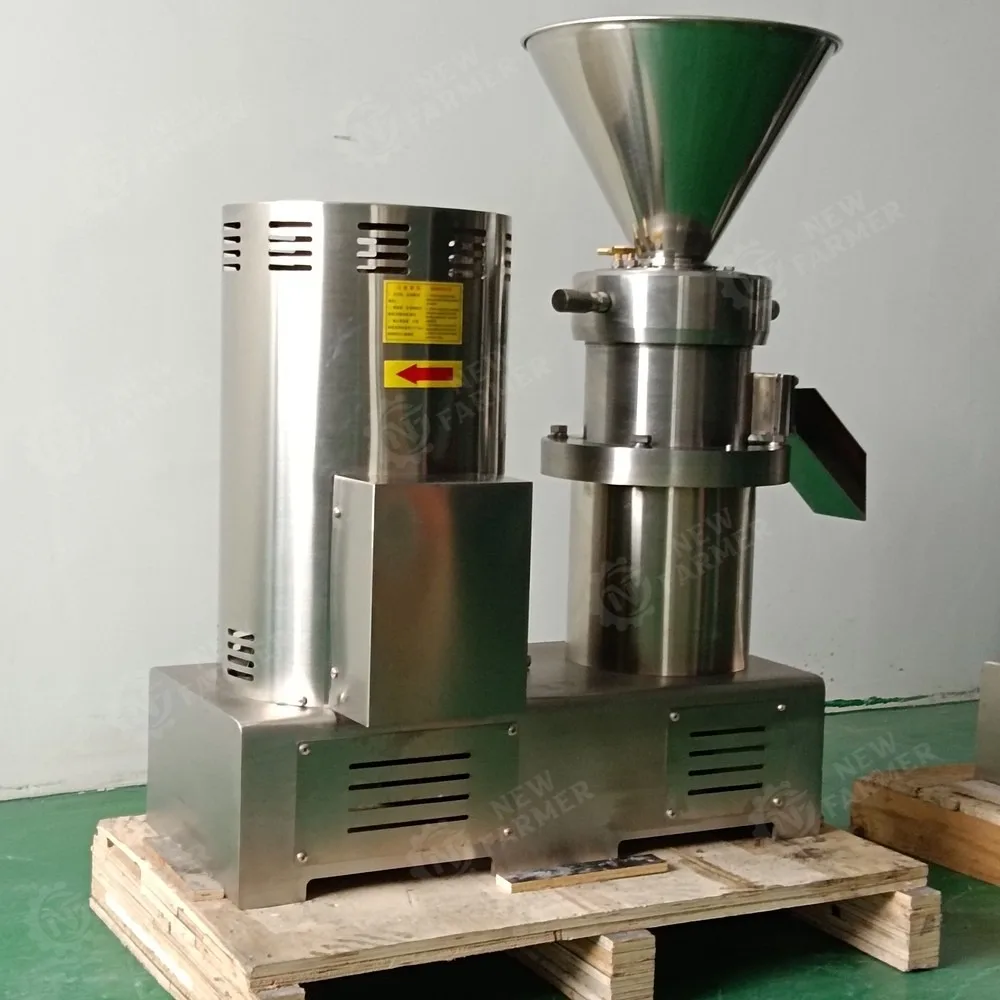 Commercial Peanut Butter Colloid Mill Machine Stainless Steel Sesame Nut Shea Butter Grinder Maker for Food Processing