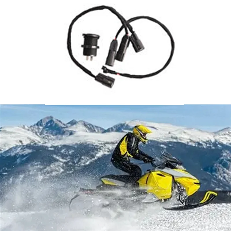 

Suitable USB Power Outlet Kit Cable Harness For Ski-Doo REV Gen4 860201261 Spare Parts Parts