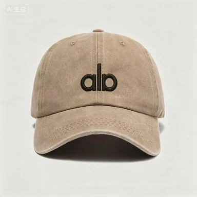 2026 new Y2K Washed Dad Hat, Retro Minimalist Monogram Printed Streetwear Casual Adjustable Baseball Cap For Men Women