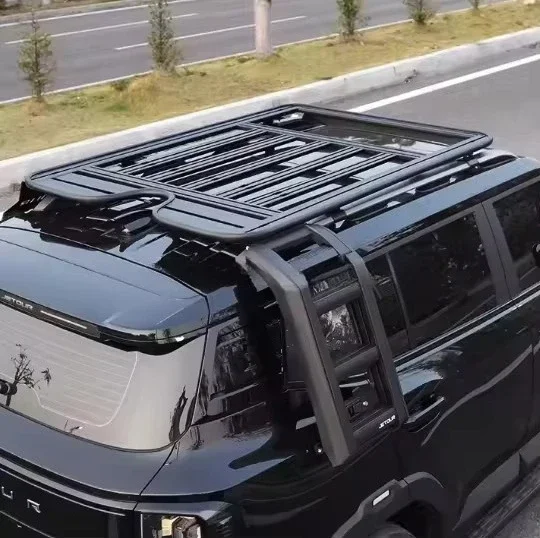 Sunroof Edition Roof Rack Rooftop Cargo Luggage Carrier Steel Basket for Haval H9 2023 2024 ROOF PLATFORM
