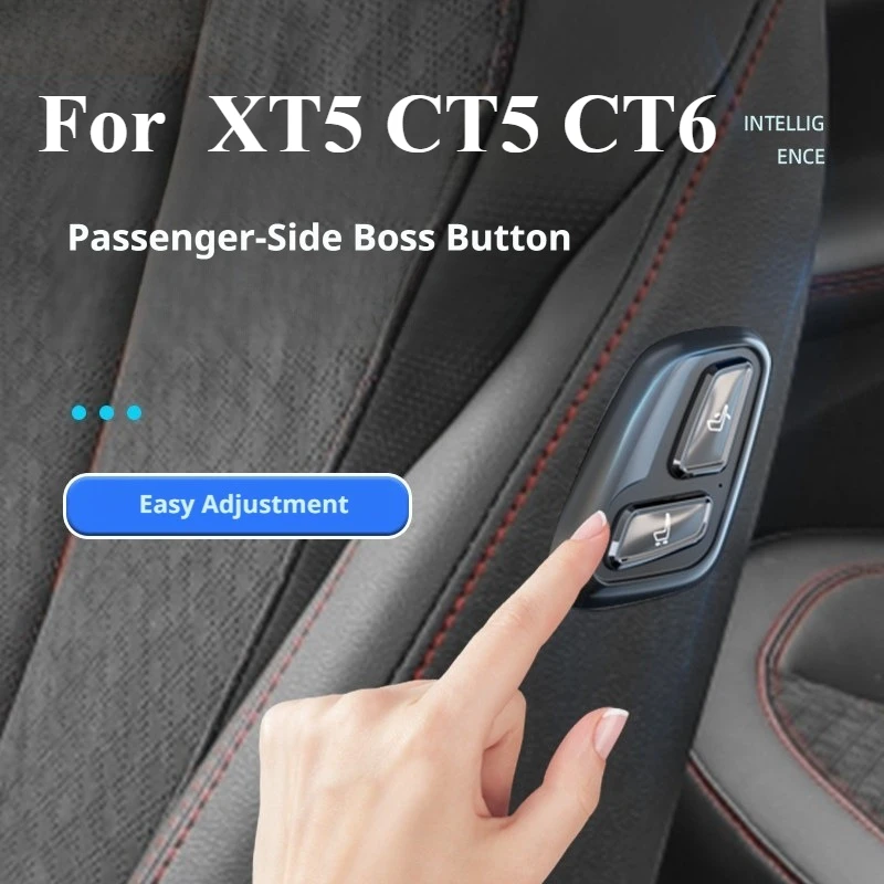 Car Co-pilot Boss Key Fit for Cadillac CT5 CT6 XT5 Modified Auto  Adjustment Button Wireless Remote Control Switch