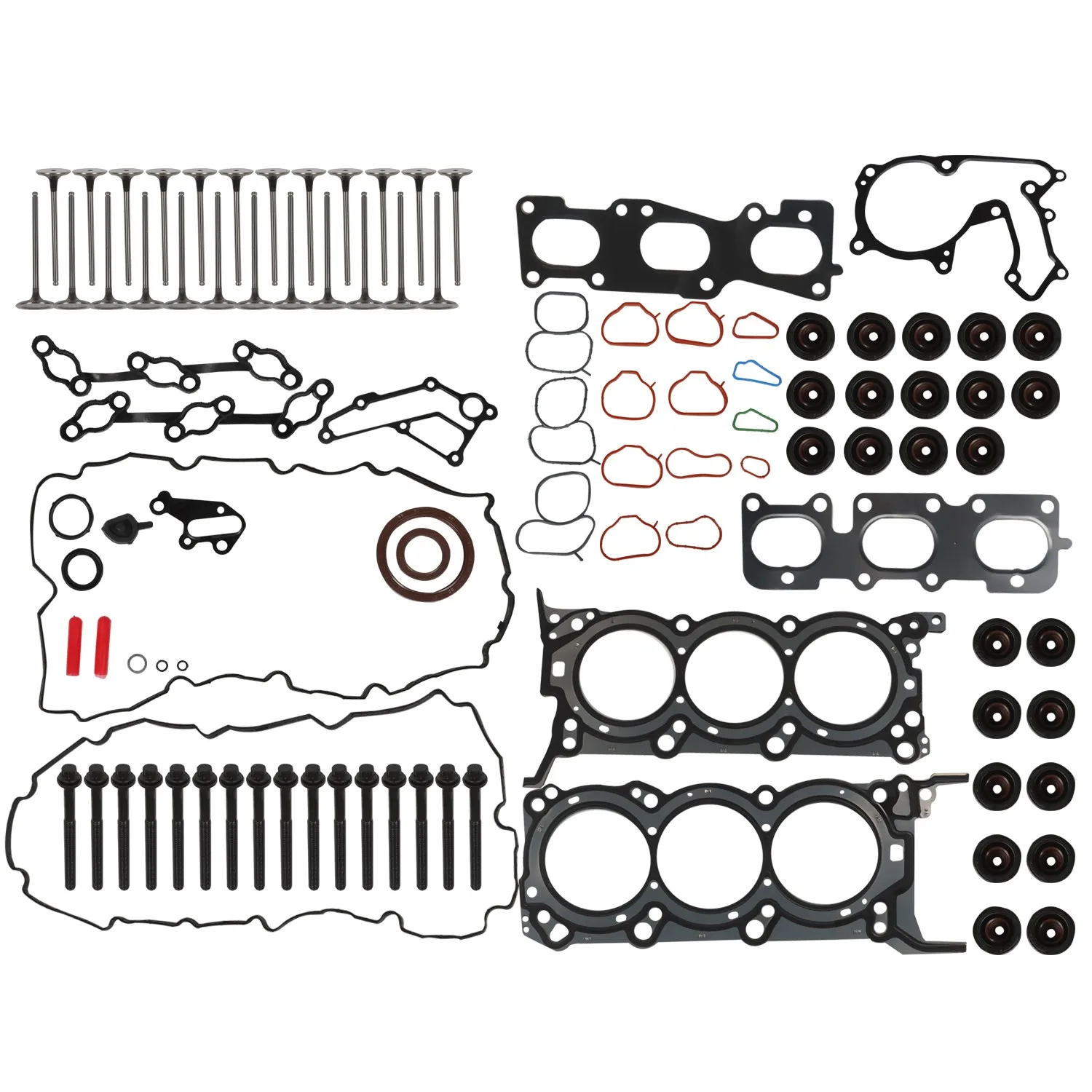 G6DH Engine Rebuild Overhaul Kit 3.3L Crankshaft Rods Timing For HYUNDAI KIA 3.3